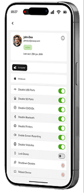 Snaarp app on iPhone